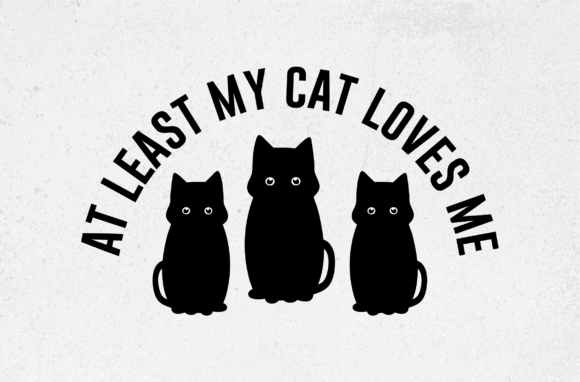 At Least My Cat Loves Me Illustration Review