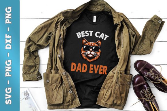 Best Cat Dad Ever Father SVG Review