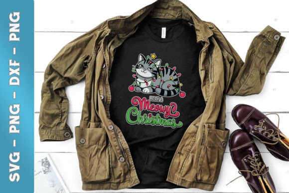 Christmas Cat Have a Meowy Christmas SVG Review