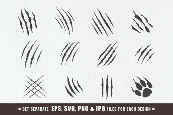 Claw Scratches Svg: A Designer’s Take on a Versatile Embroidery Asset