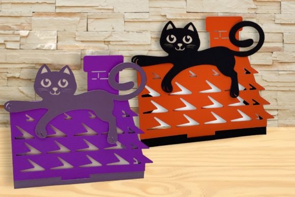 Review of Lovely Kitten on the Roof-themed Gift Card SVG