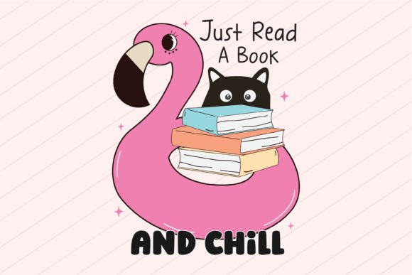 Summer Cat Just Read a Book Chill Svg Review